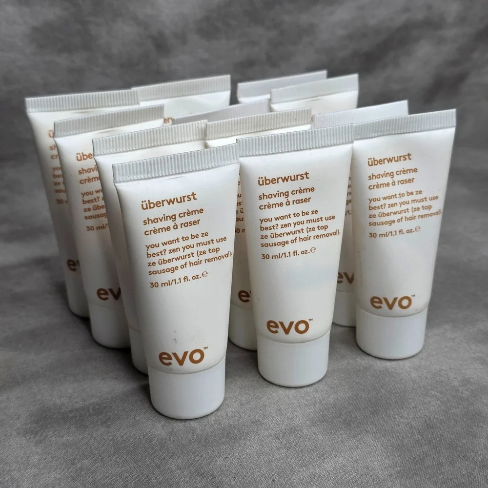 (X12) Evo Uberwurst Shaving Creme 1.1 fl oz Travel Size Sealed